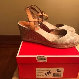 Coach Shoes - Coach beige espadrilles Coach Shoes - Coach beige espadrilles